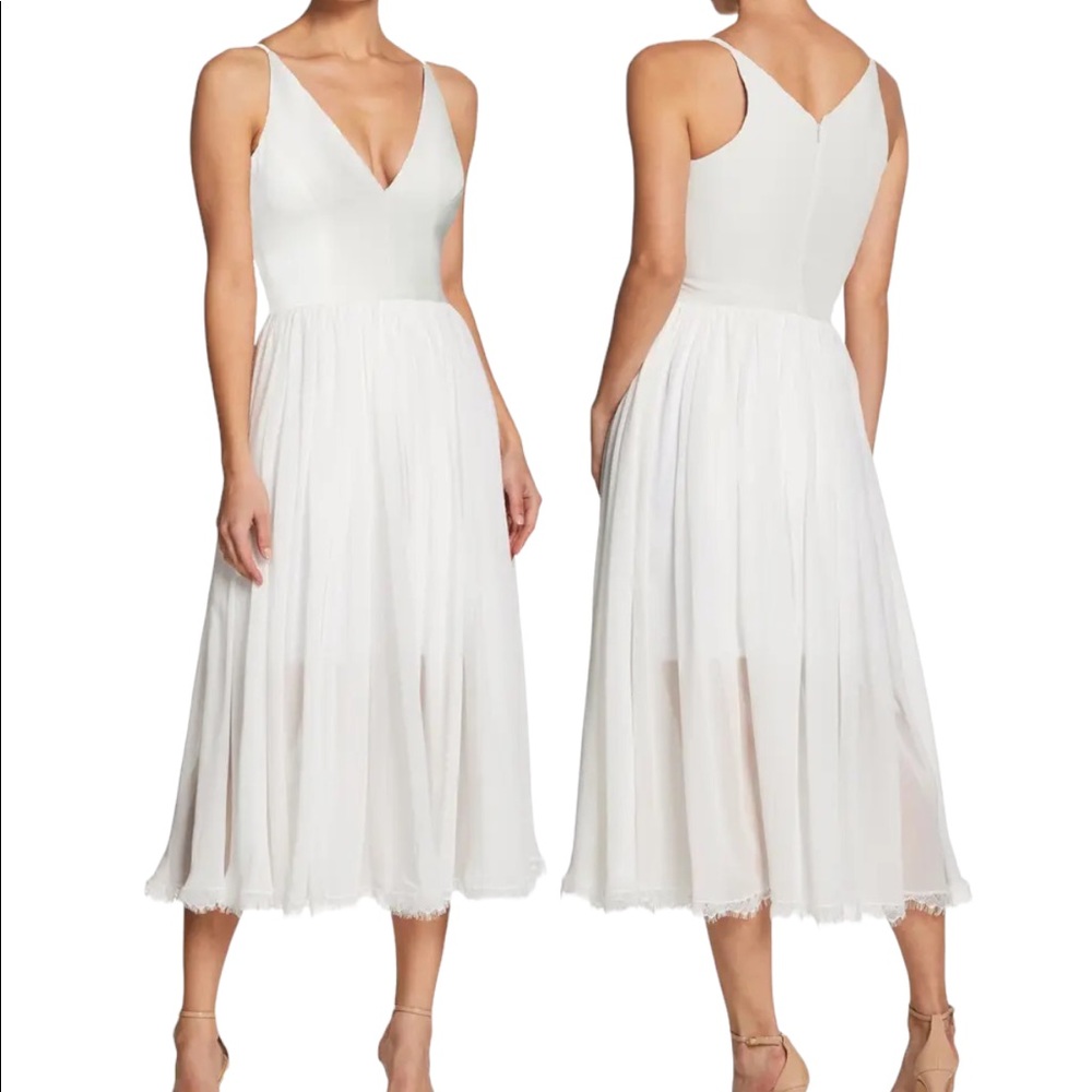 Dress the Population Off White Alicia Dress New Sz Medium